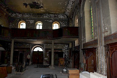 Klosterkirche: Blick zur Empore