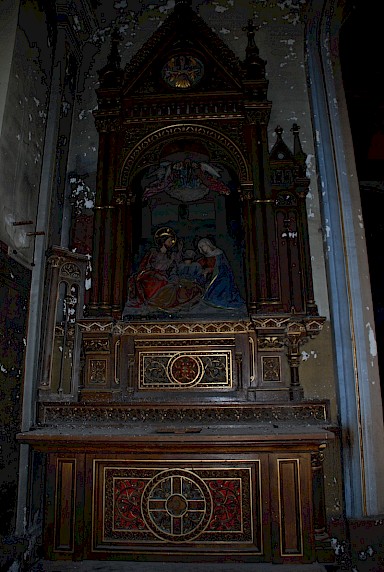 Klosterkirche: Seitenaltar zur Linken